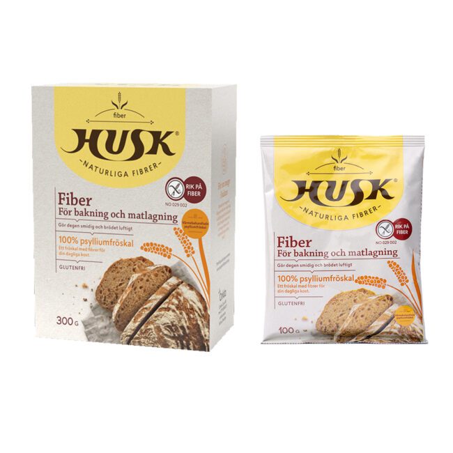 Fiberhusk 100g och 300g