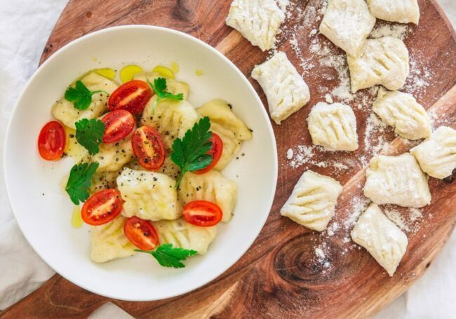 Glutenfri gnocchi med FiberHUSK